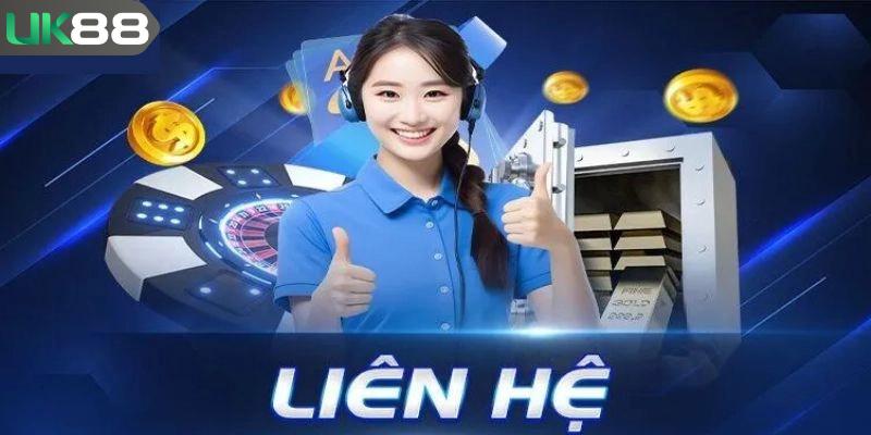 Có rất nhiều cách khác nhau để liên hệ UK88